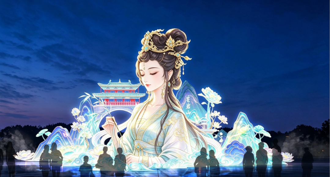 第四届湾里庙灯会11月点亮石家庄